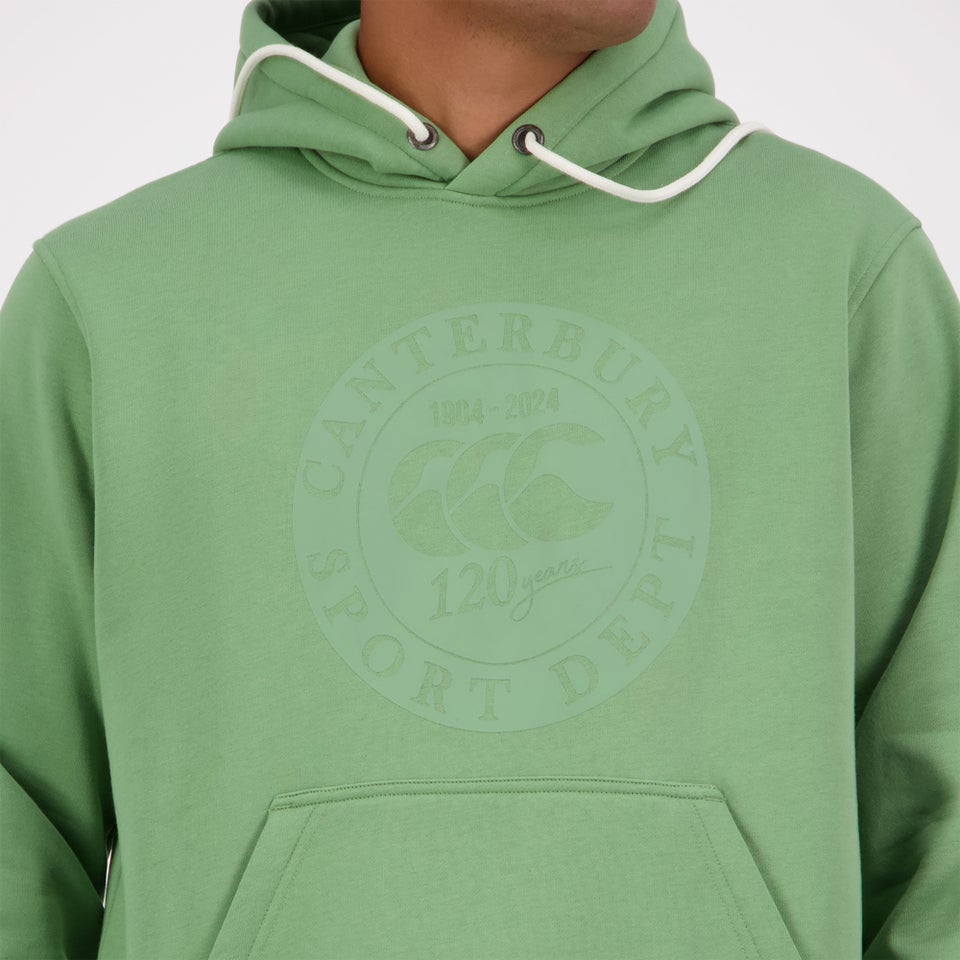 Canterbury of New Zealand M SPORT DEPT. HOODIE TURF GREEN