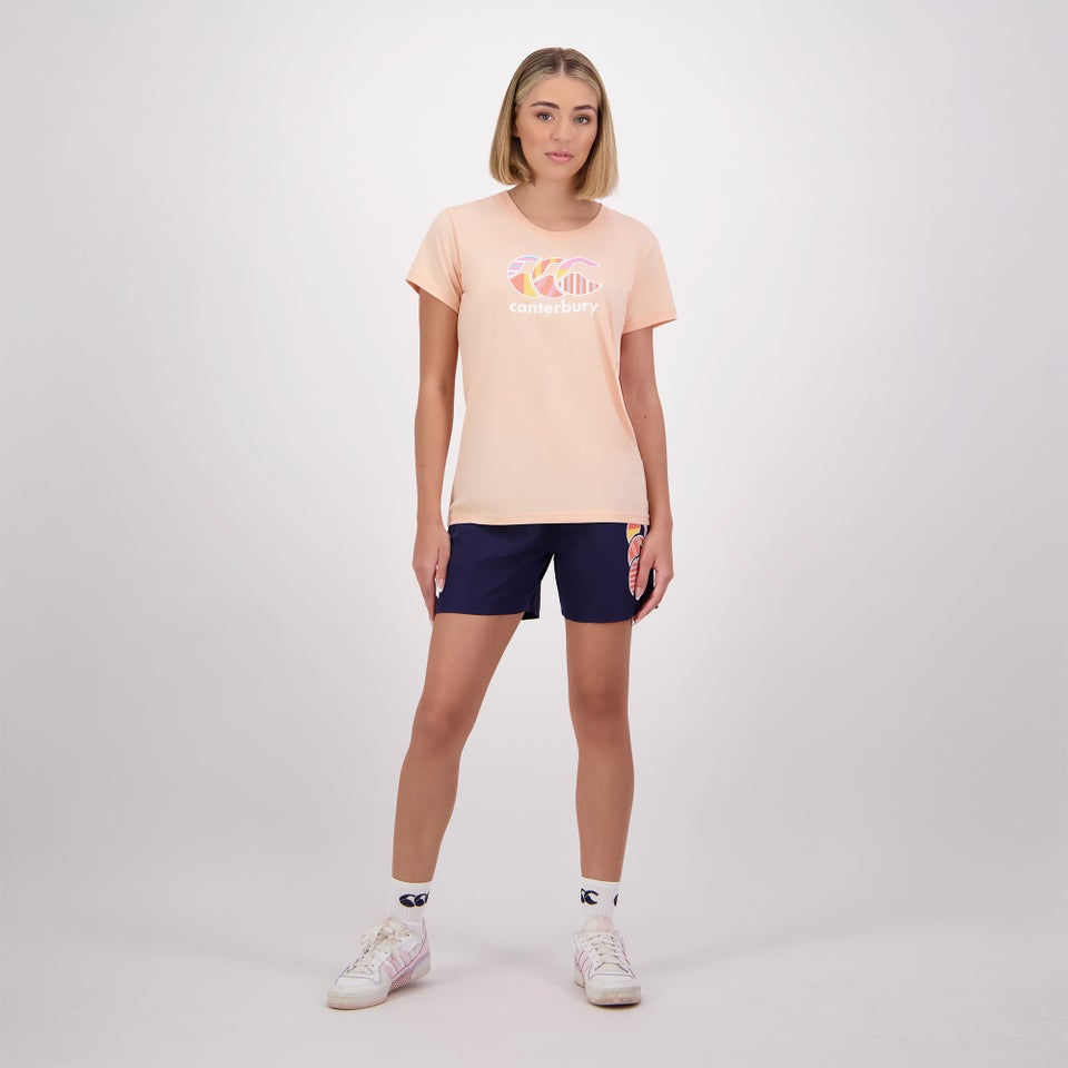 WOMENS UGLIES T-SHIRT PEACH