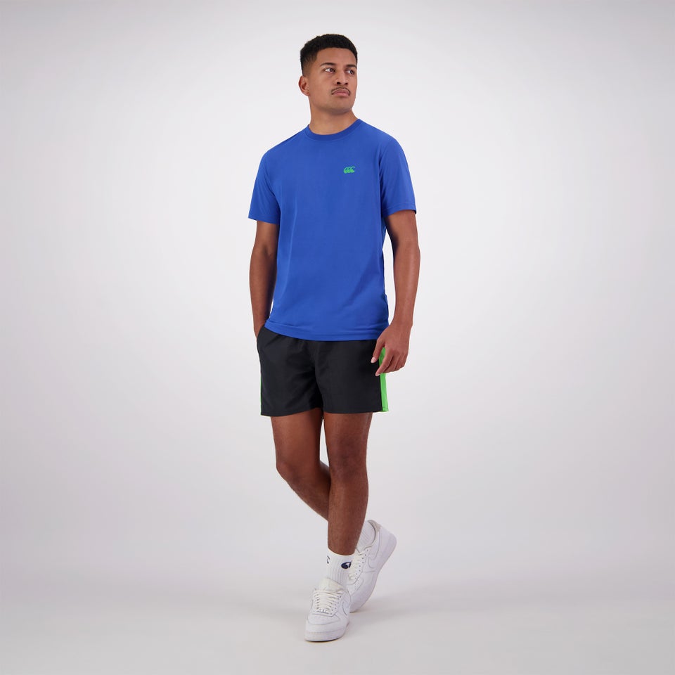 MENS RADIAL PANEL TACTIC SHORT BLACK