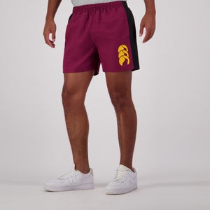 Mens PANEL TACTIC SHORT MAROON - XS