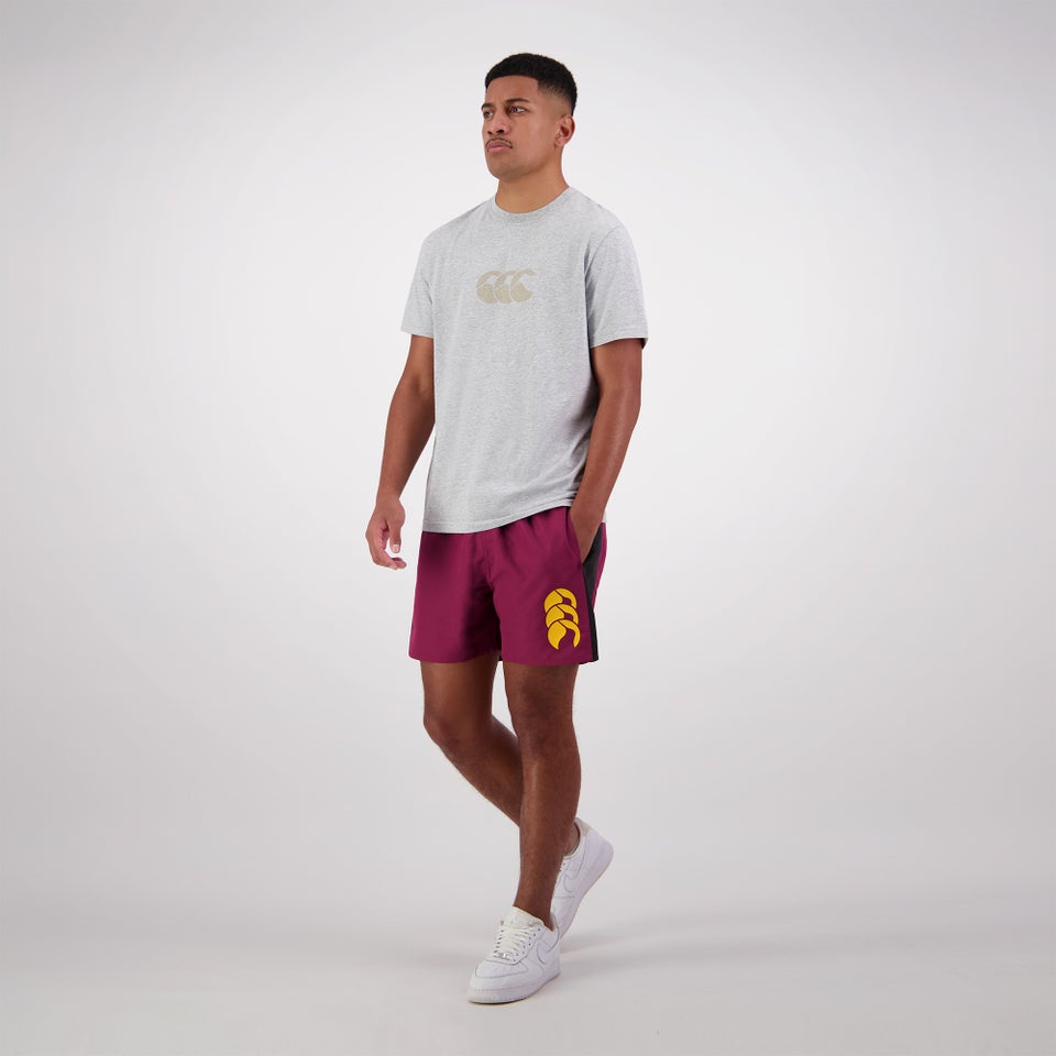 MENS PANEL TACTIC SHORT MAROON