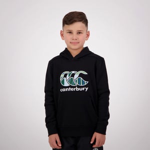 Canterbury of New Zealand K UGLIES HOODIE JET BLK 8YR