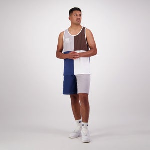 MENS HARLEQUIN SINGLET MULTI