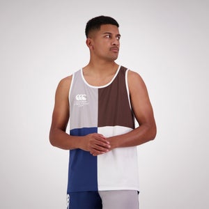 MENS HARLEQUIN SINGLET MULTI