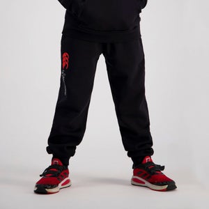 KIDS CNZ KNIT TRACKPANT JET BLACK - 10YR