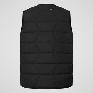 Women's Netherdene Quilted Vest - Black