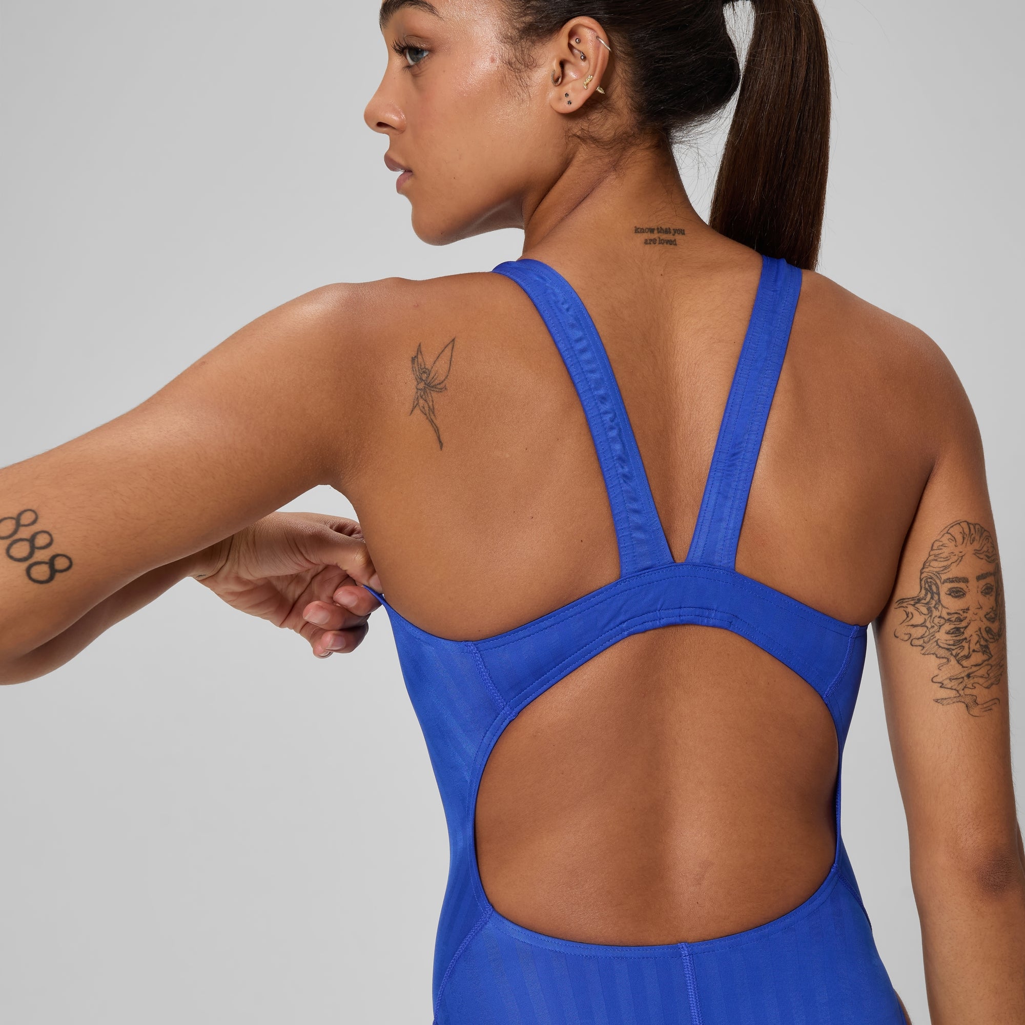 Women's Aquablade Recordbreaker One Piece Blue | Speedo USA