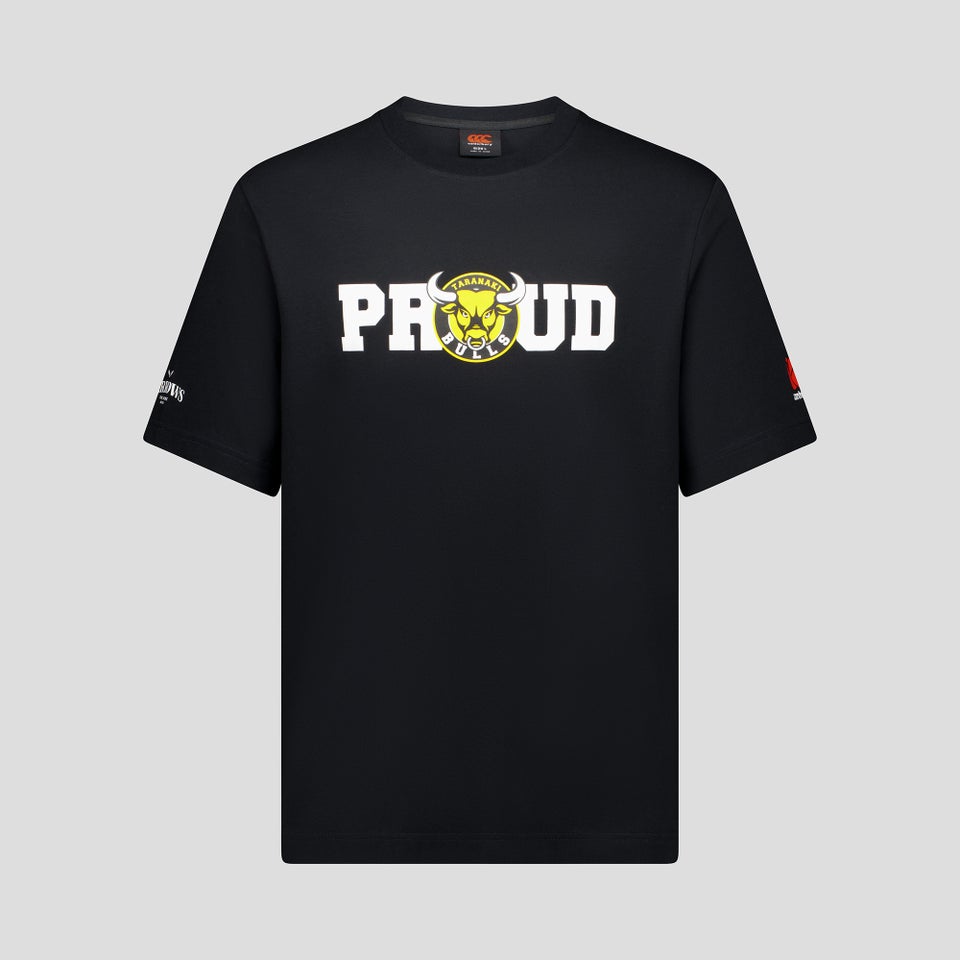 ADULT TARANAKI 2024 BULLS SUPPORTERS TEE