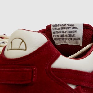 LSR Trainer Luxe für Herren Cremeweiss/Rot