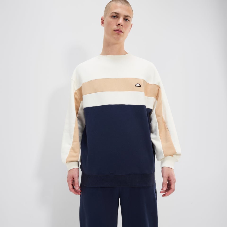 Men's Andora Sweatshirt Off White/Navy