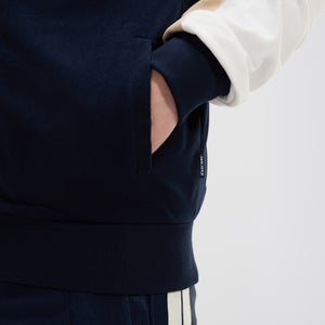 Trainingsoberteil Anzios für Herren Cremeweiß/Marineblau