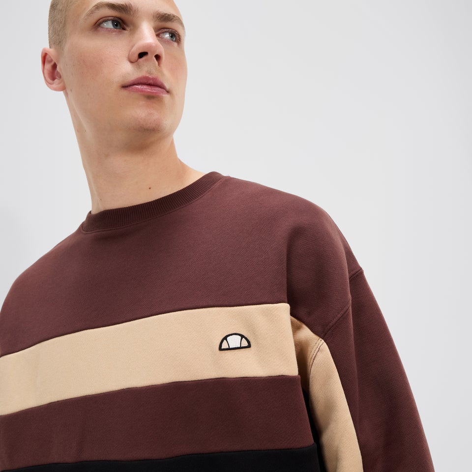 Sweatshirt Andora für Herren Braun/Schwarz