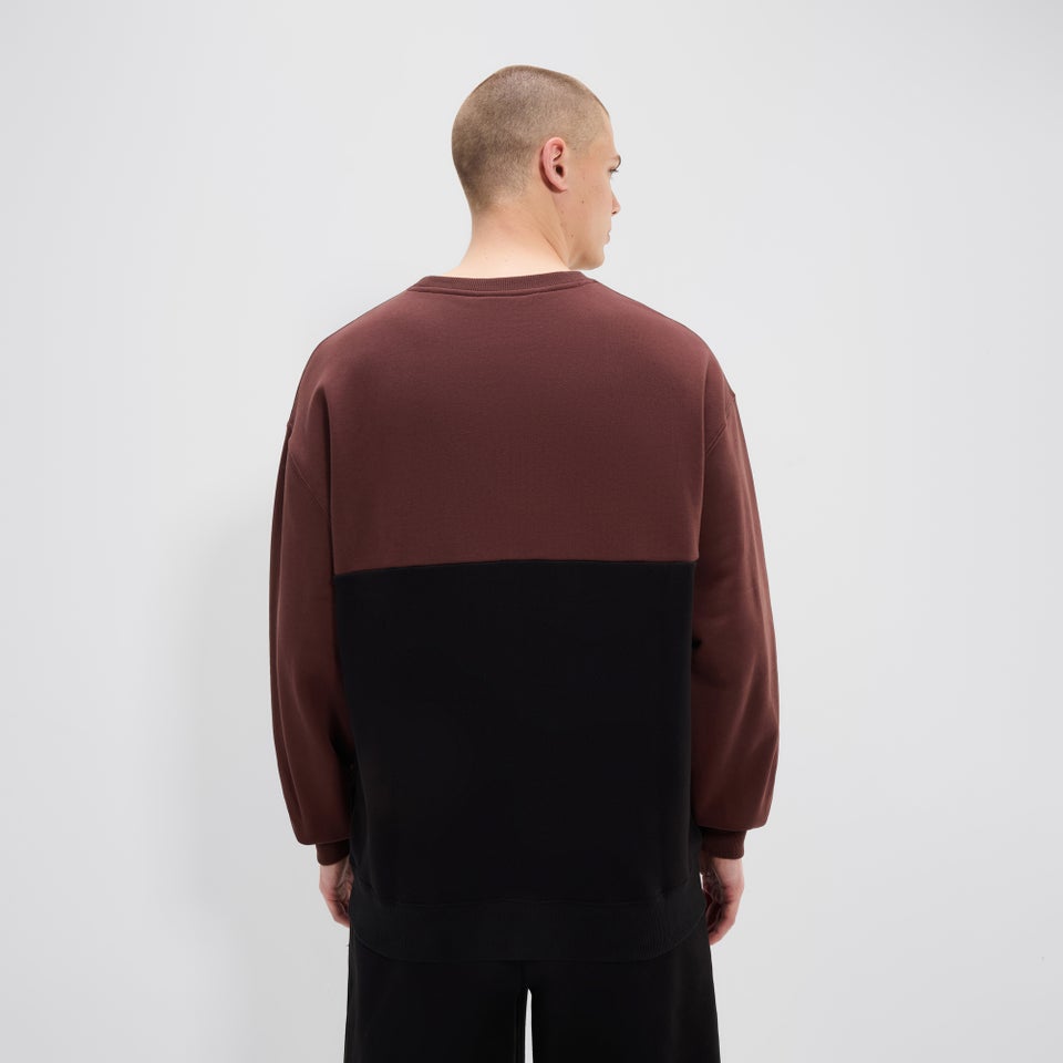 Sweatshirt Andora für Herren Braun/Schwarz