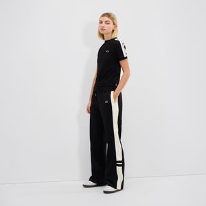 Women's Mariangela Track Pant Black/Off White - 6
