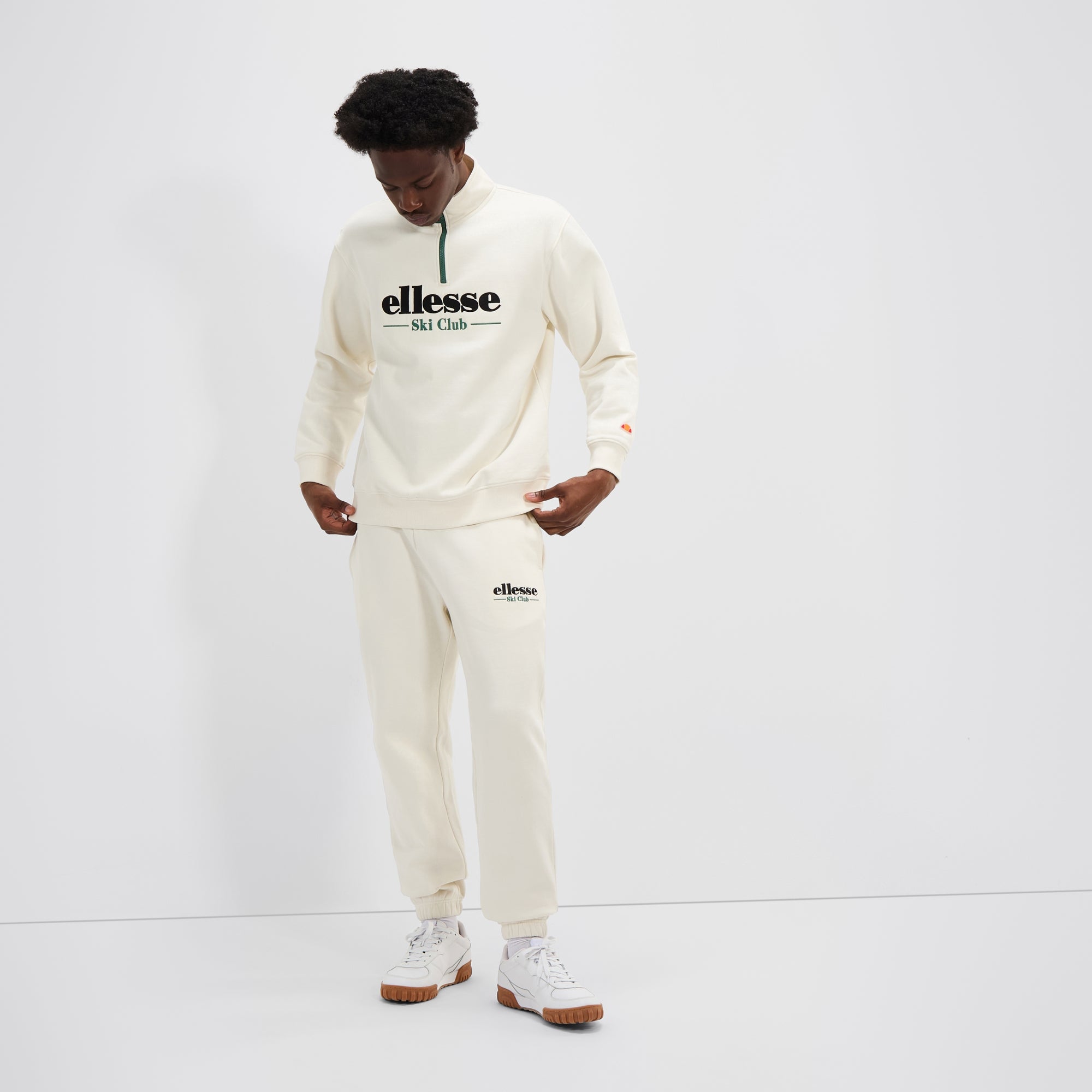 Men's Callusi Jog Pant Off White | ellesse UK