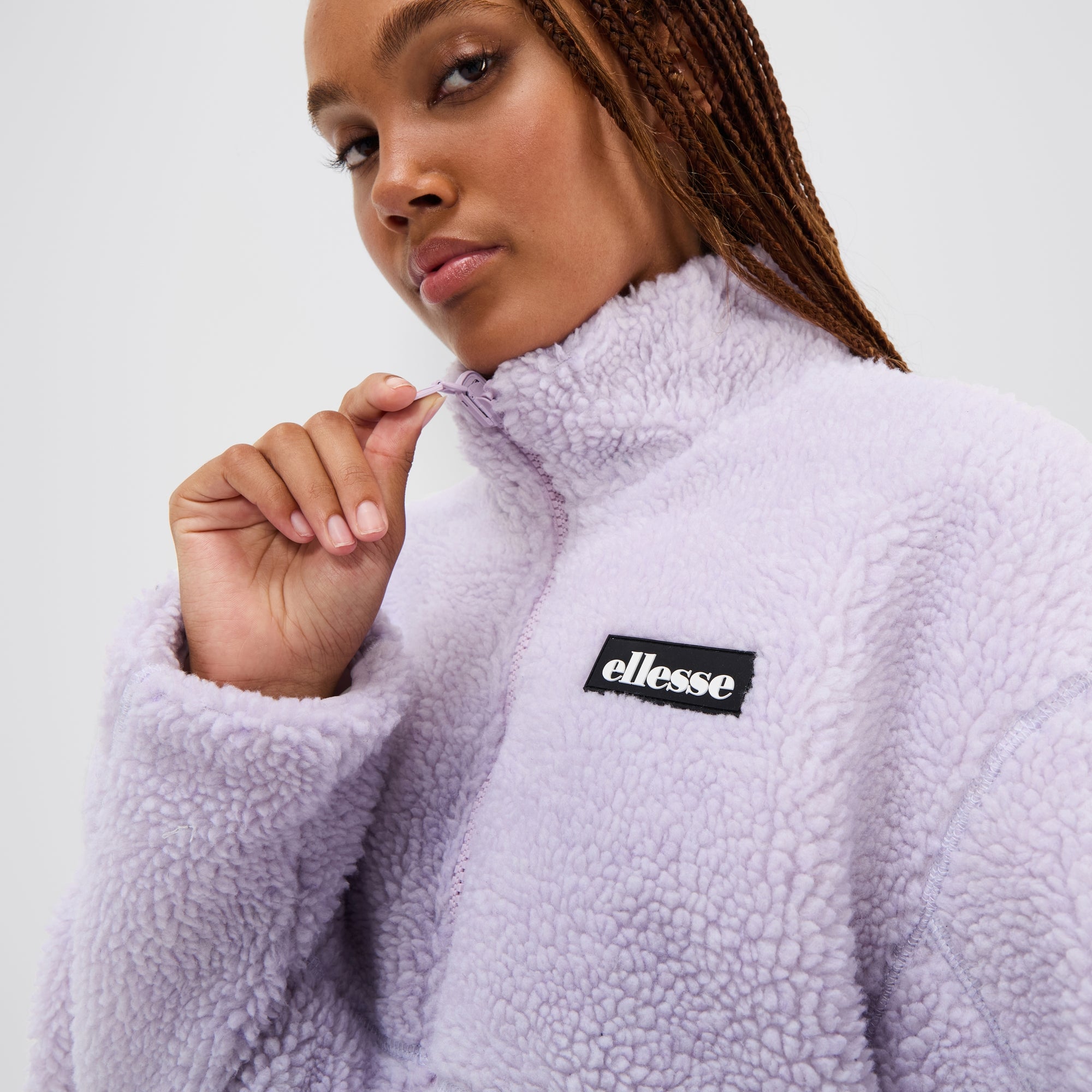 Women's Valgarde Jacket Lilac/Off White | ellesse UK