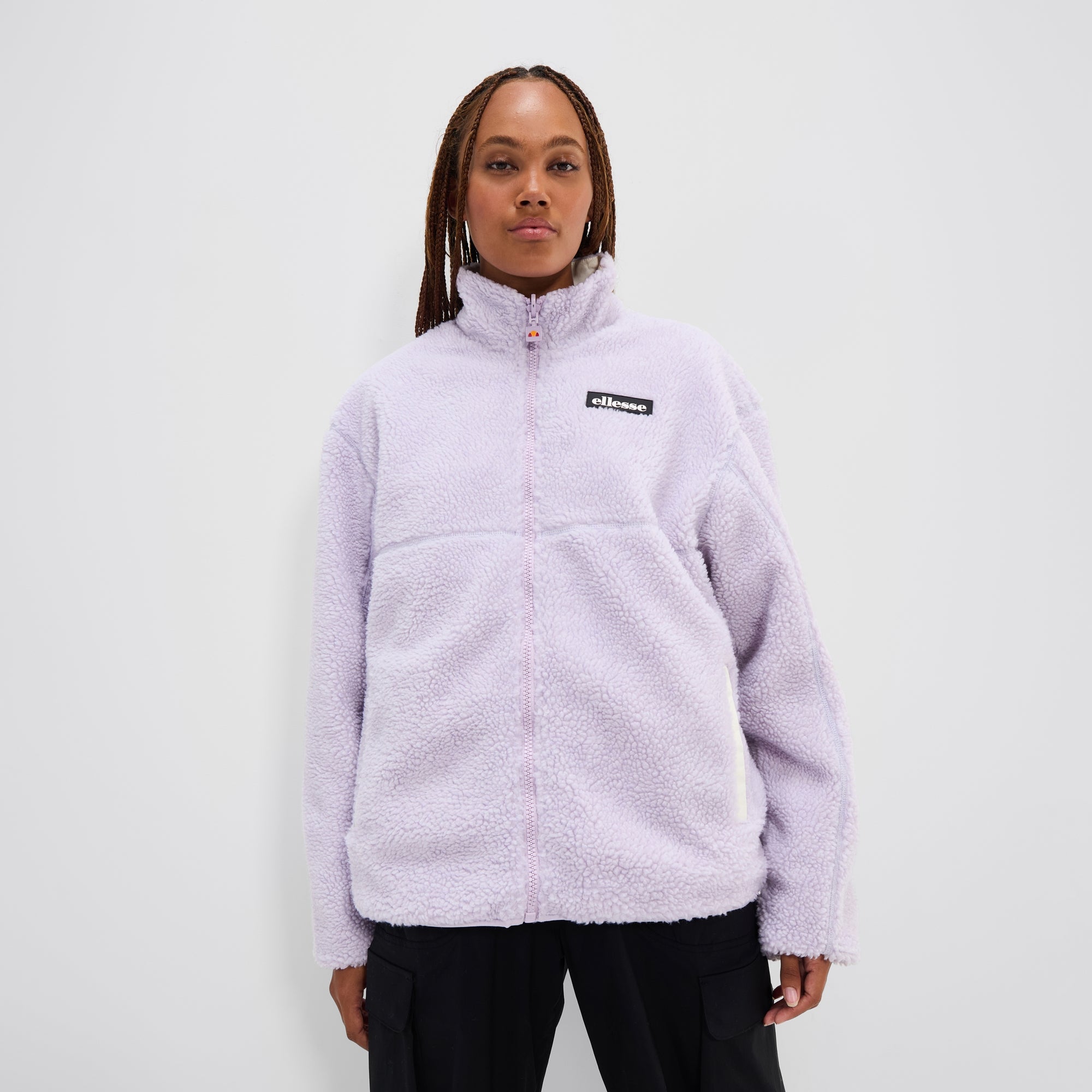 Women's Valgarde Jacket Lilac/Off White | ellesse UK