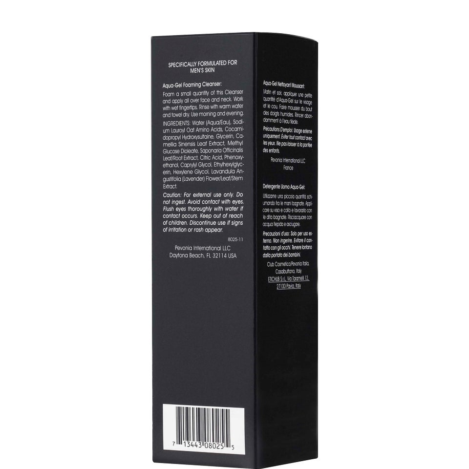 Aqua-Gel Foaming Cleanser For Men