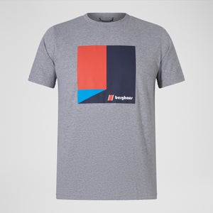 BERGHAUS U BERGHAUS TRI COLOUR TEE DKGRY/DKGRY