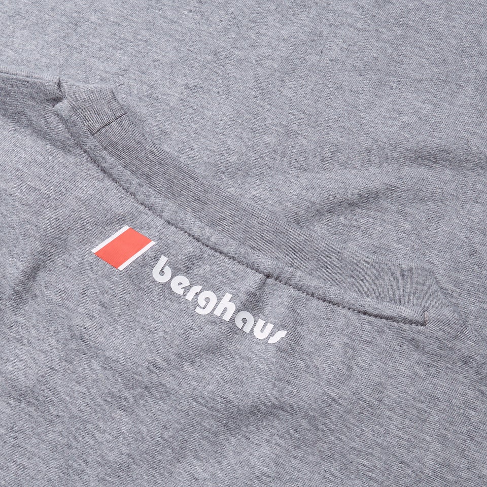 BERGHAUS U BERGHAUS TRI COLOUR TEE DKGRY/DKGRY