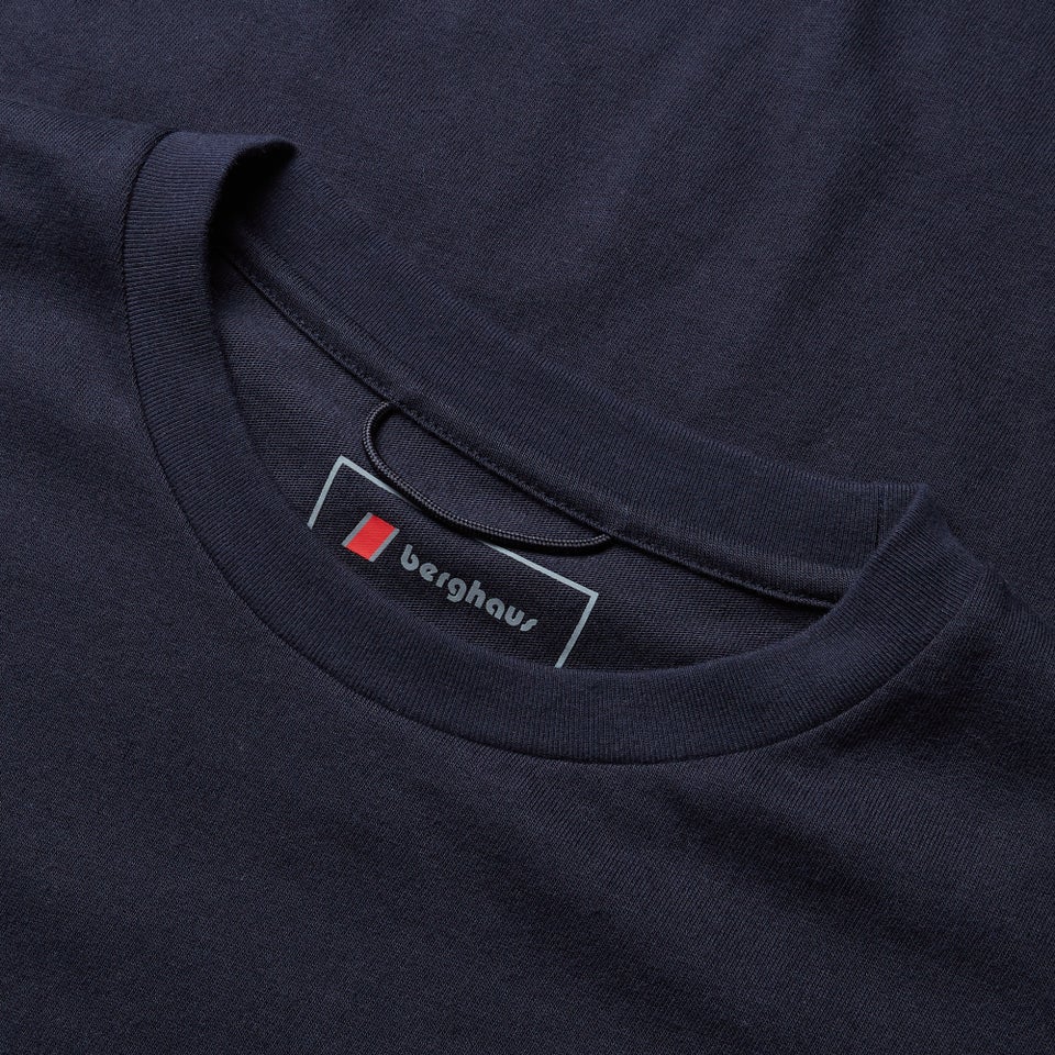 BERGHAUS U EXTREM HERITAGE TEE BLK/BLK