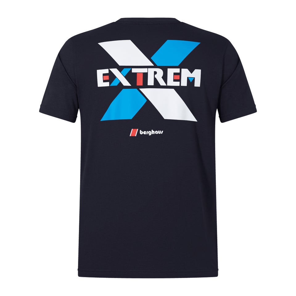 BERGHAUS U EXTREM HERITAGE TEE BLK/BLK
