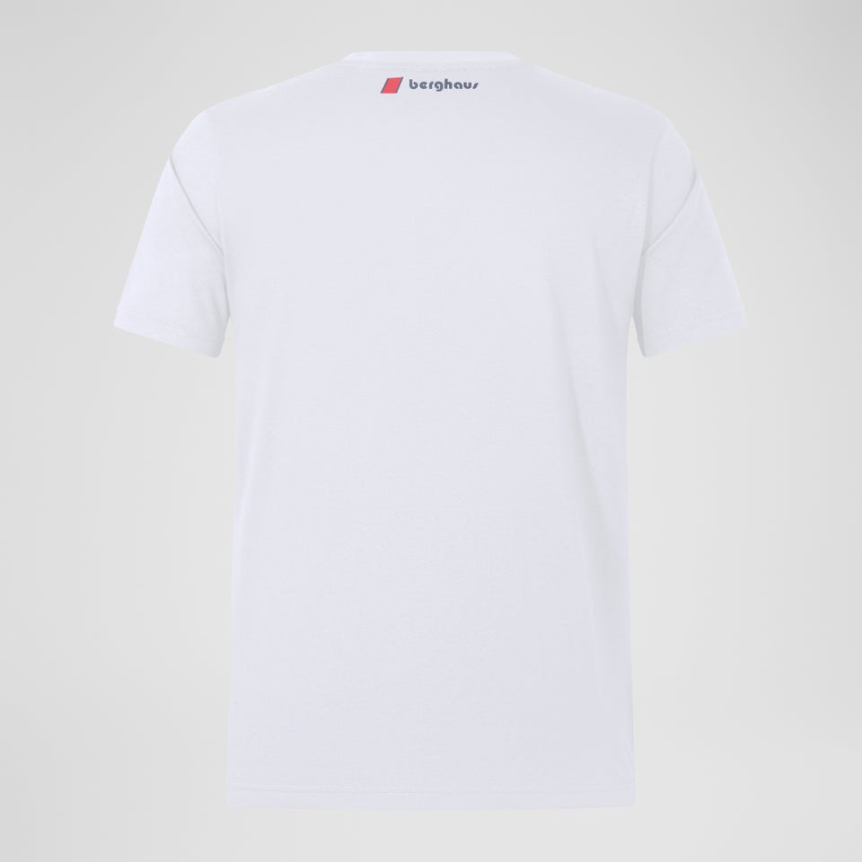 Unisex Tri Colour Tee - White