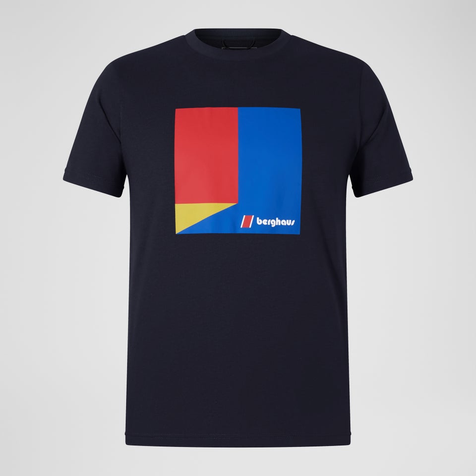 BERGHAUS U BERGHAUS TRI COLOUR TEE BLK/BLK