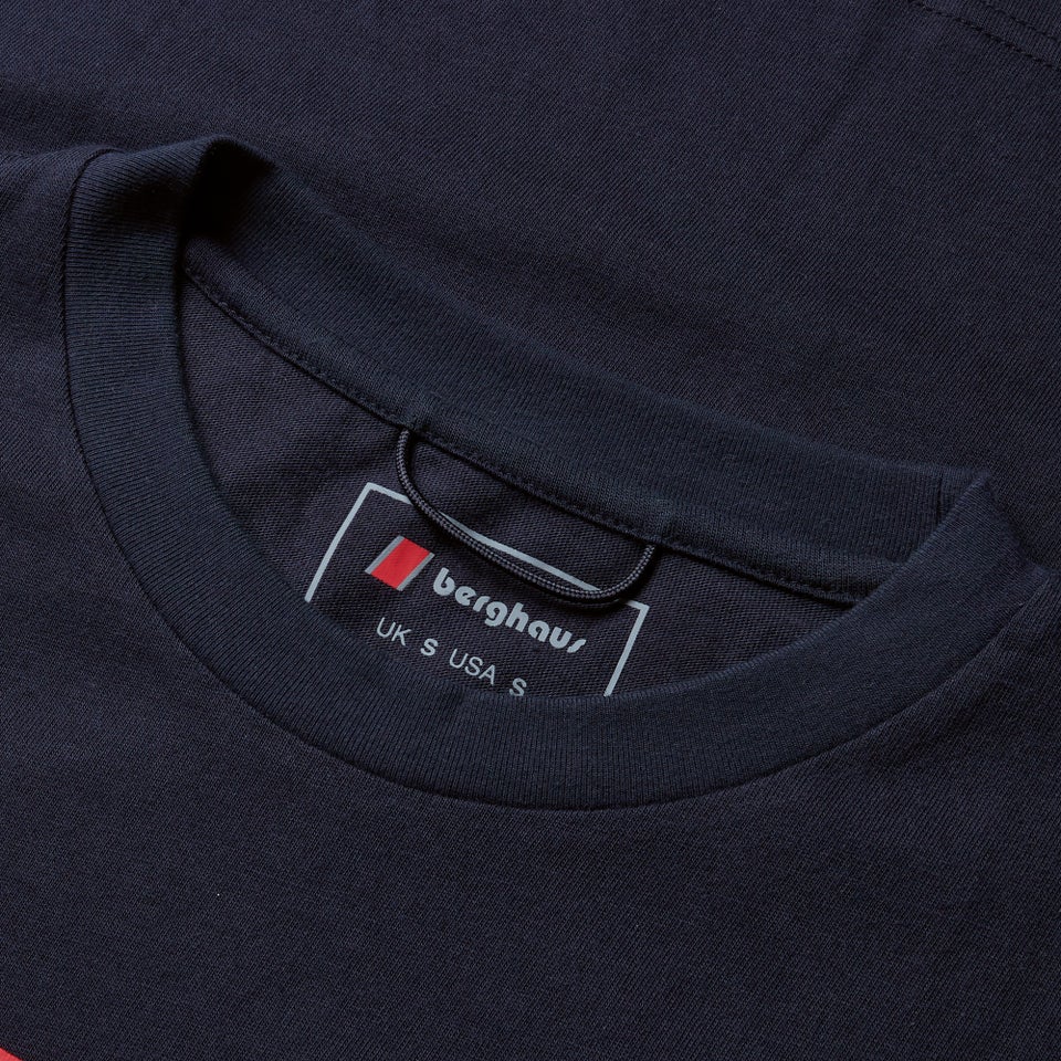 BERGHAUS U BERGHAUS TRI COLOUR TEE BLK/BLK