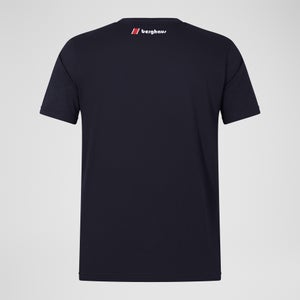 BERGHAUS U BERGHAUS TRI COLOUR TEE BLK/BLK