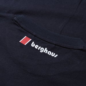 BERGHAUS U BERGHAUS TRI COLOUR TEE BLK/BLK