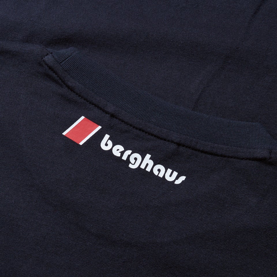BERGHAUS U BERGHAUS TRI COLOUR TEE BLK/BLK