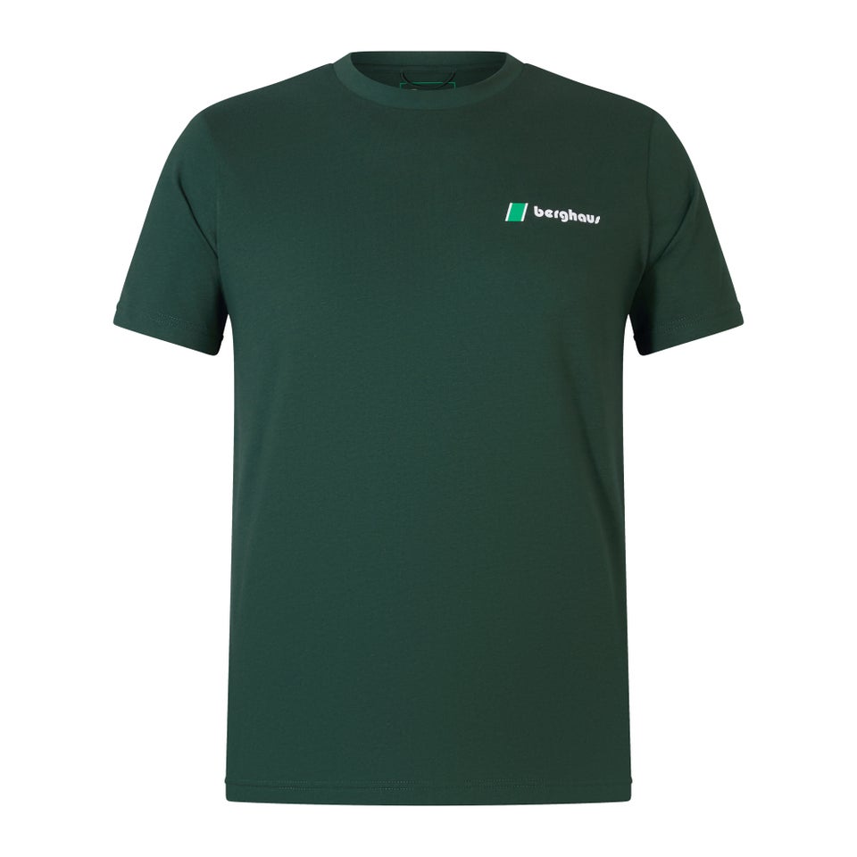BERGHAUS U EXTREM HERITAGE TEE DKGRN/DKGRN
