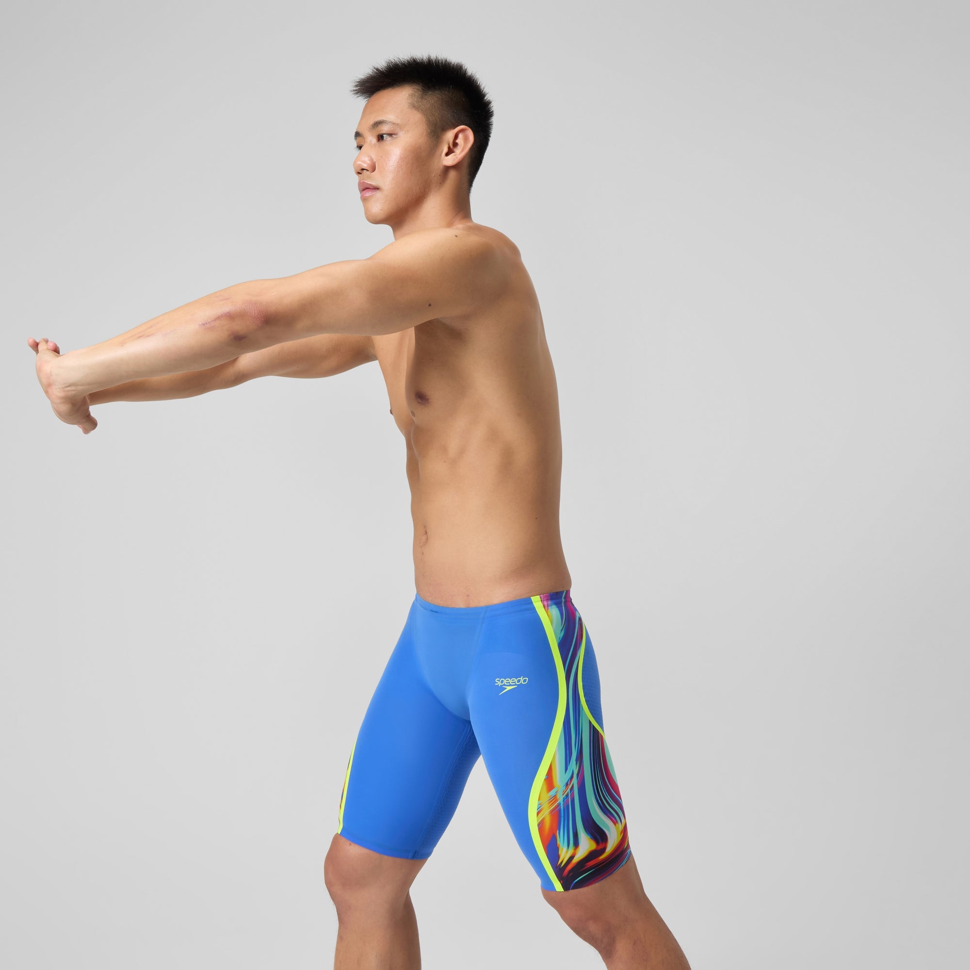 Men's Fastskin LZR Pure Intent 2.0 Jammer Blue | Speedo USA