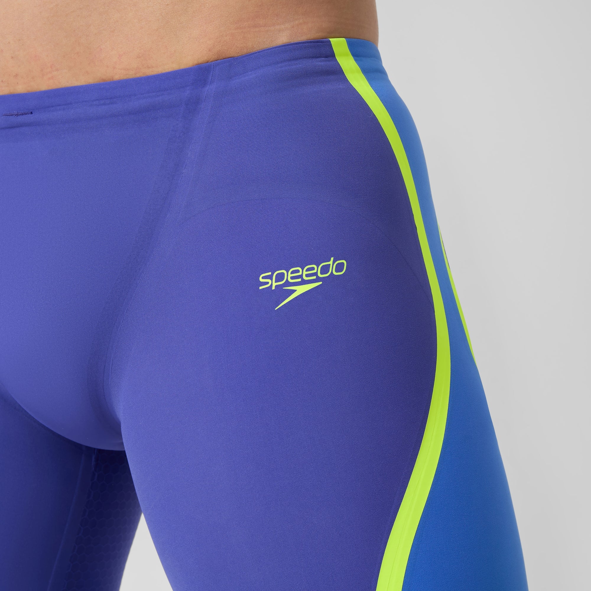 Men's Fastskin LZR Pure Intent 2.0 Jammer Blue/Yellow | Speedo USA