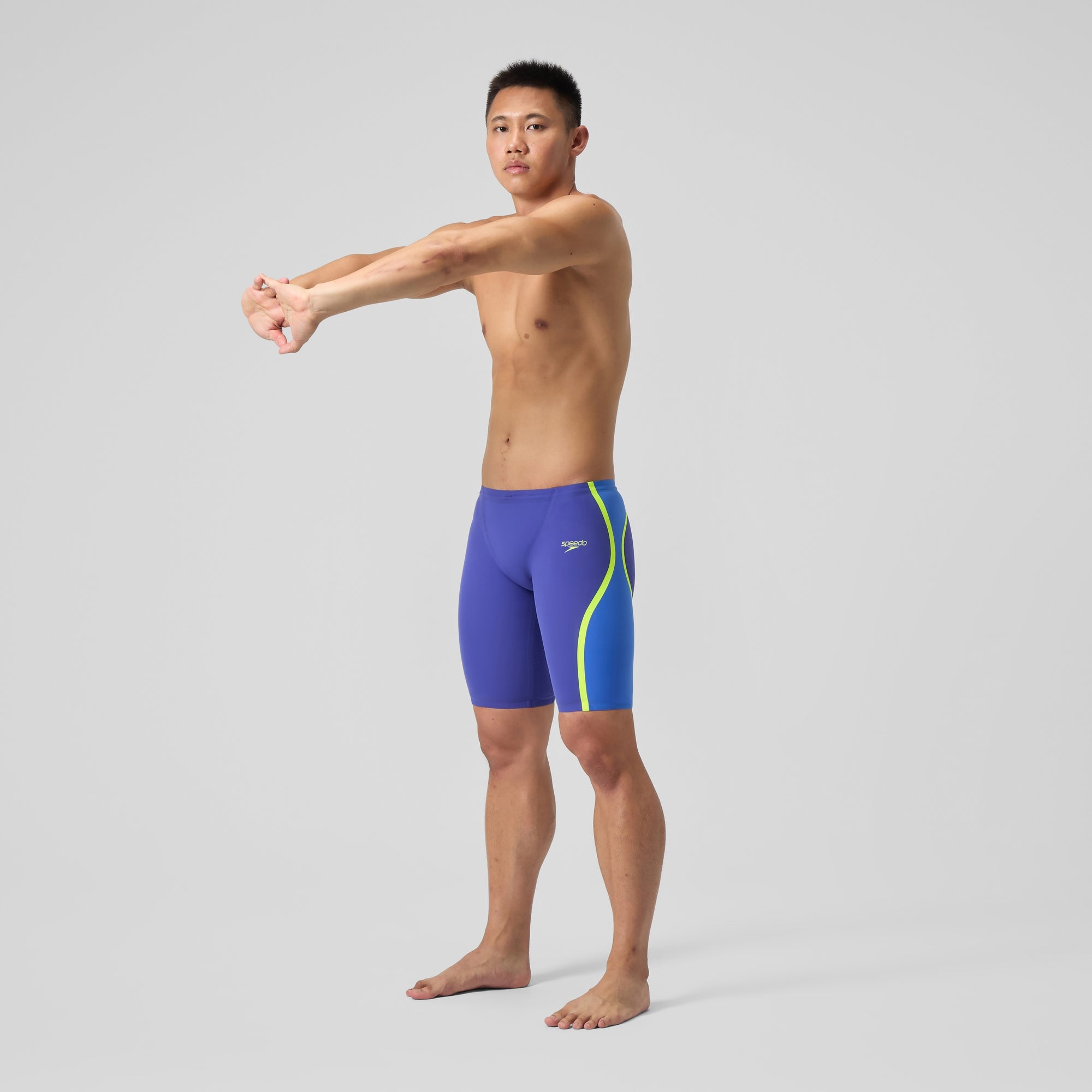 Men's Fastskin LZR Pure Intent 2.0 Jammer Blue/Yellow | Speedo USA