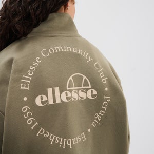 Trainingsoberteil mit Halbreißverschluss Zaragoza Khaki