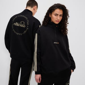 Zaragoza 1/2 Zip Track Top Black