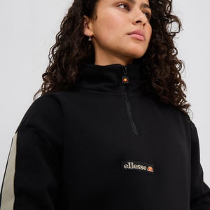 Zaragoza 1/2 Zip Track Top Black