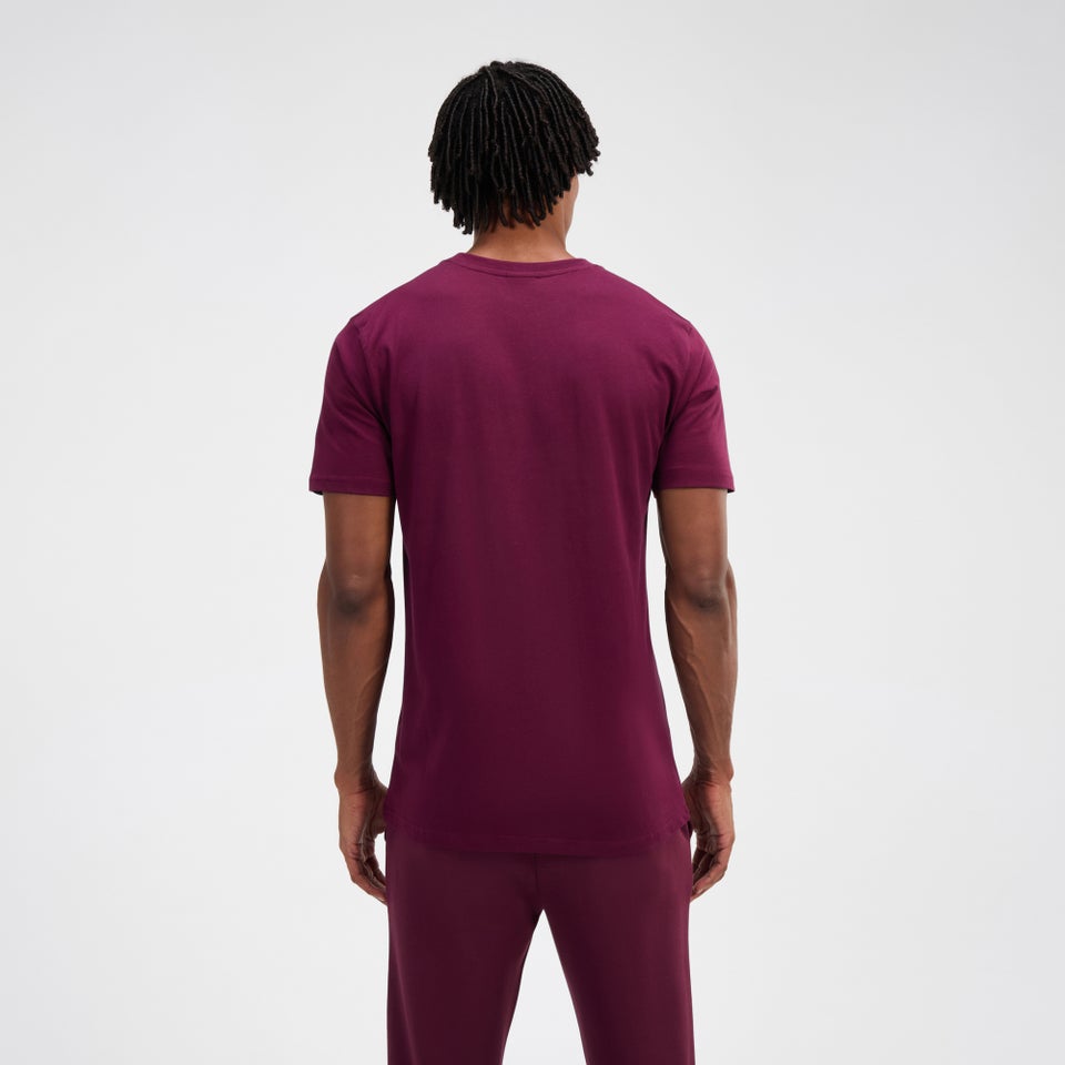 Men's Ollio Tee Burgundy