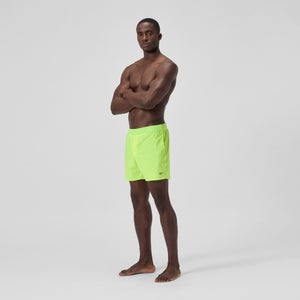 Men's Solid The Lookout Volley 16" Swim Trunks Yellow