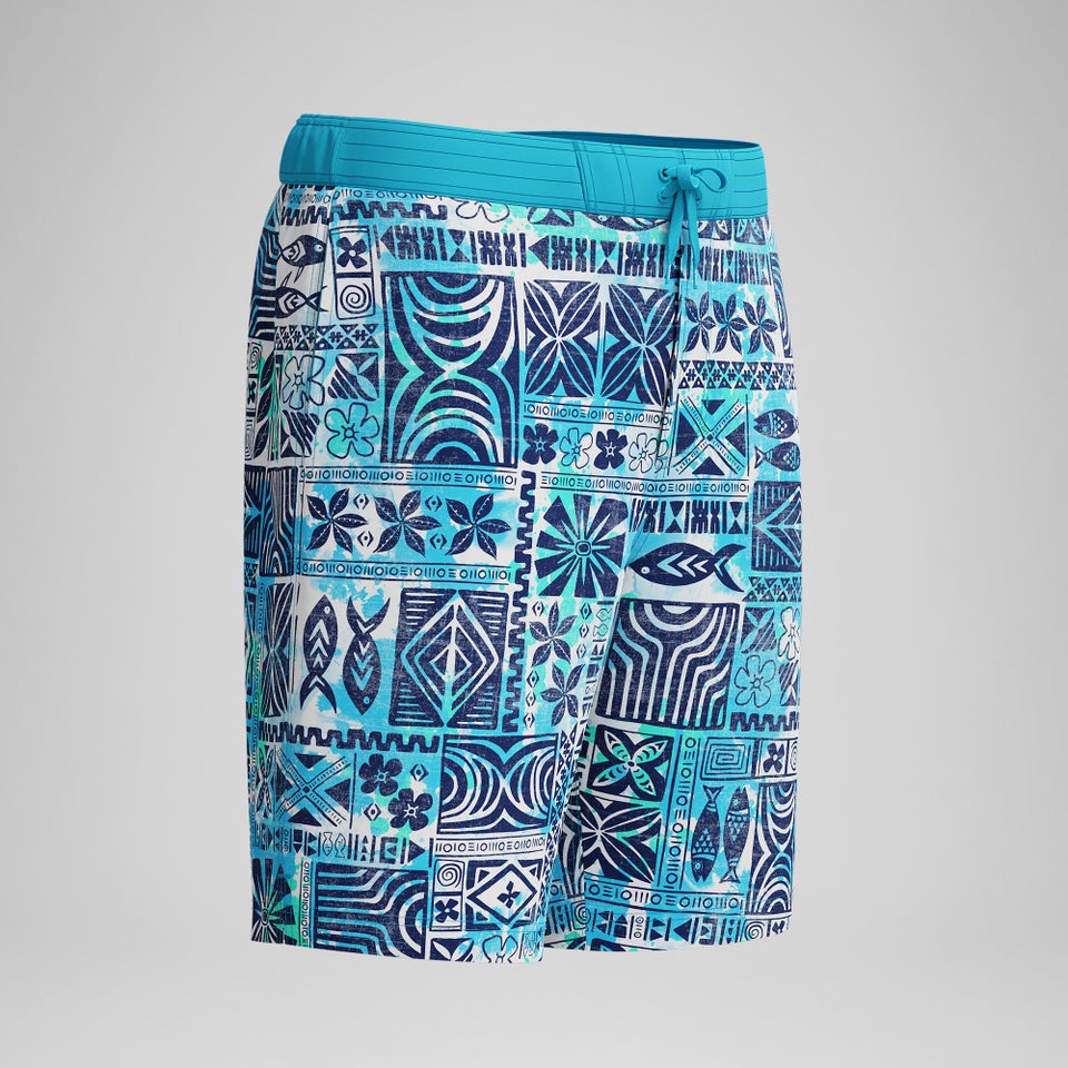 Men's Printed 20'' Bondi Swim Shorts Blue
