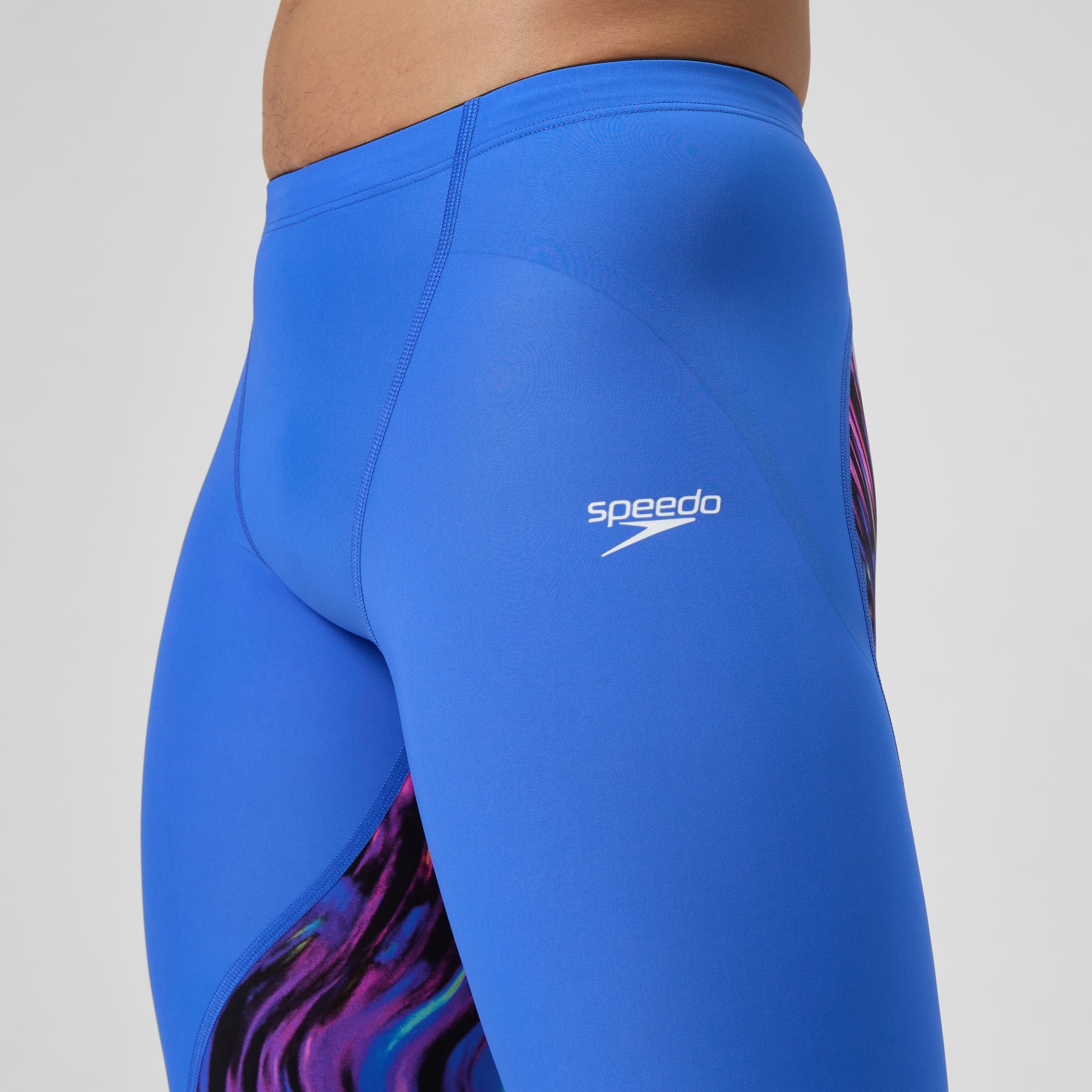 Men's Fastskin LZR Pro 2.0 Printed Jammer Blue | Speedo USA