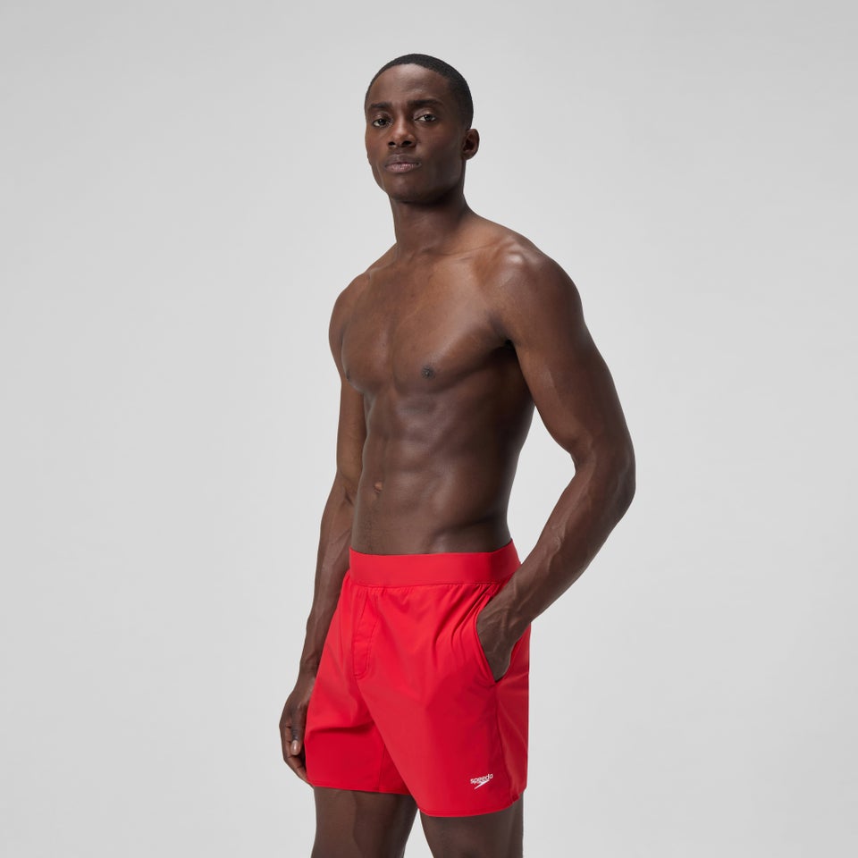 Men's The Lookout Volley 16" Swim Trunks Red