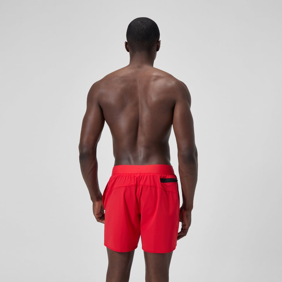 Men's The Lookout Volley 16" Swim Trunks Red