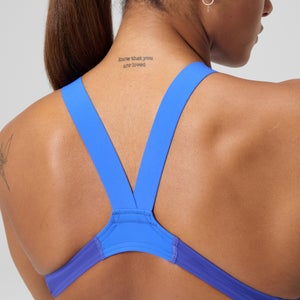 Genouillère LZR Pro 2.0 couleur unie pour femmes, violet/bleu