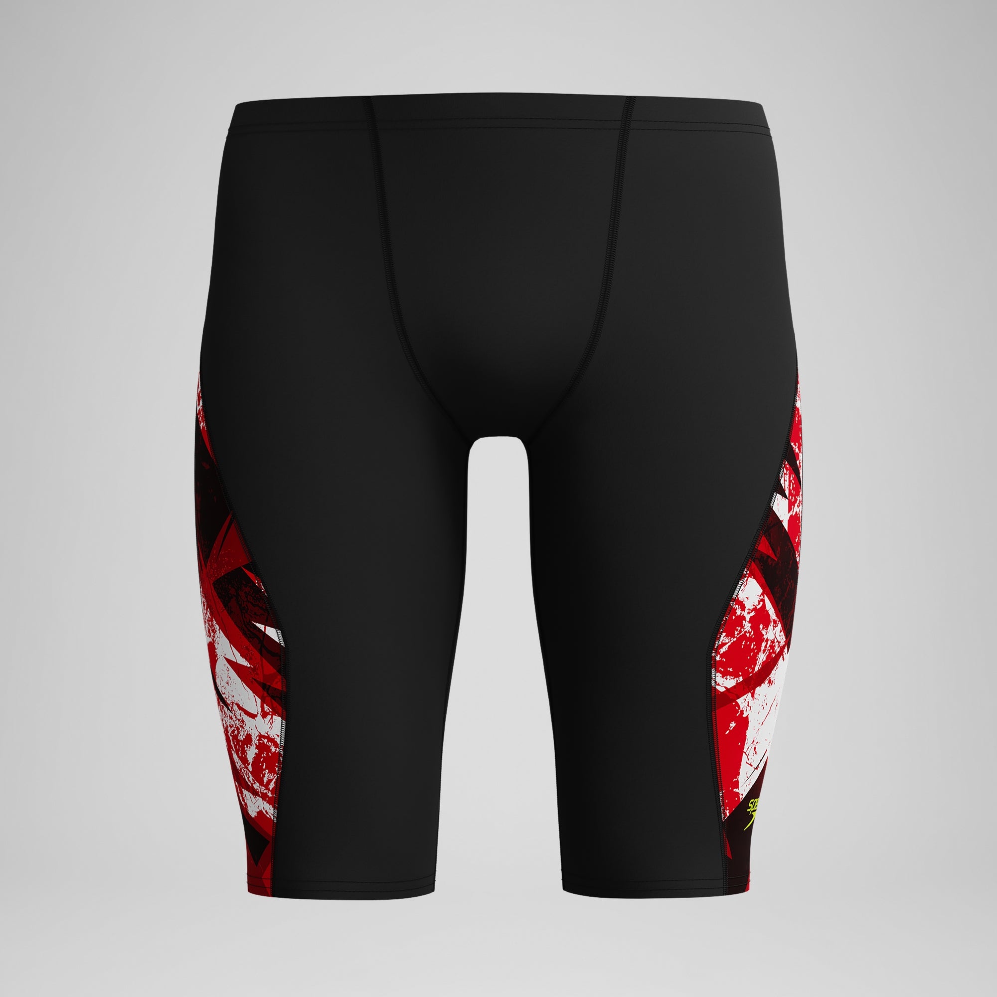 Boys Bolted Splice Jammer Black/Red | Speedo USA