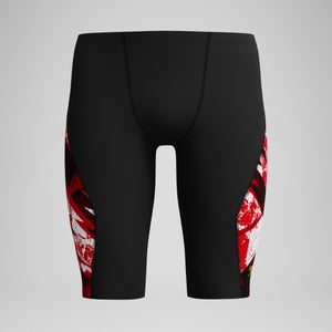 Boys Bolted Splice Jammer Black/Red