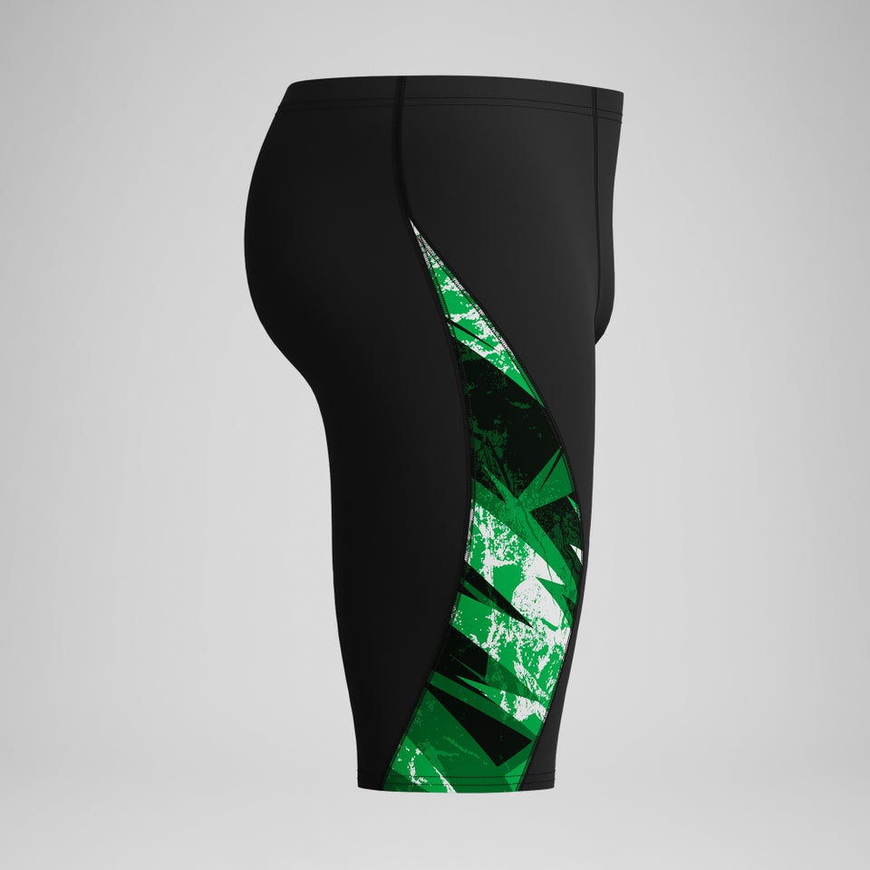 Boys Bolted Splice Jammer Black/Green