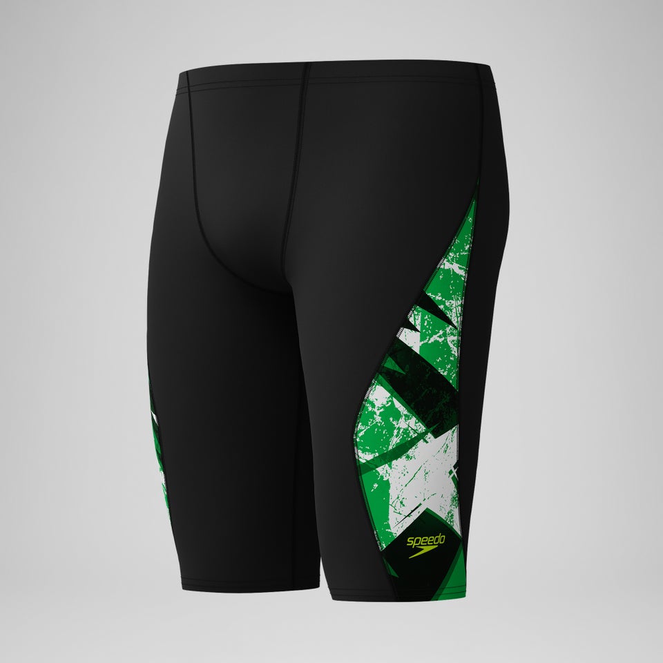 Boys Bolted Splice Jammer Black/Green